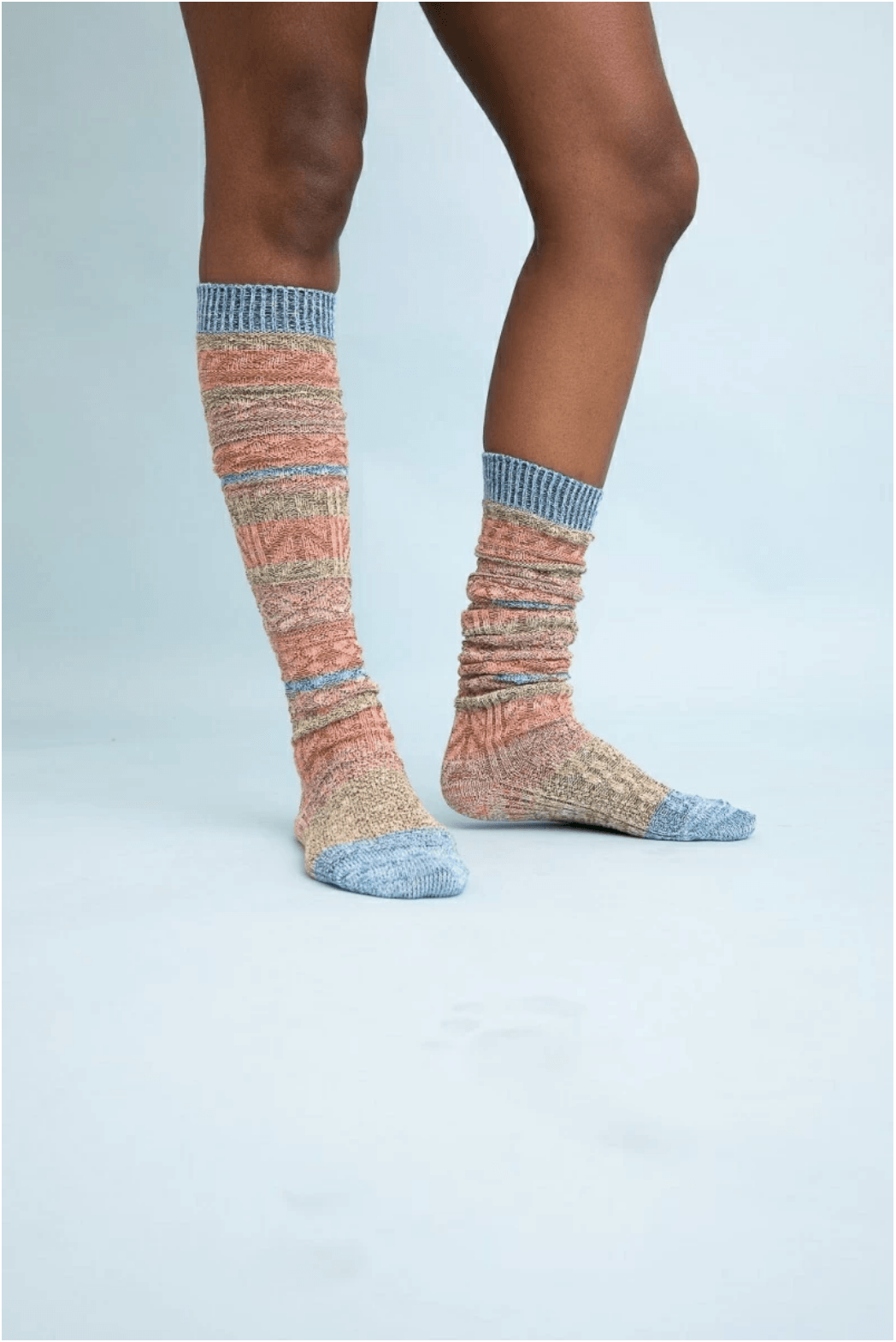 Cecily Stripe Boho Socks