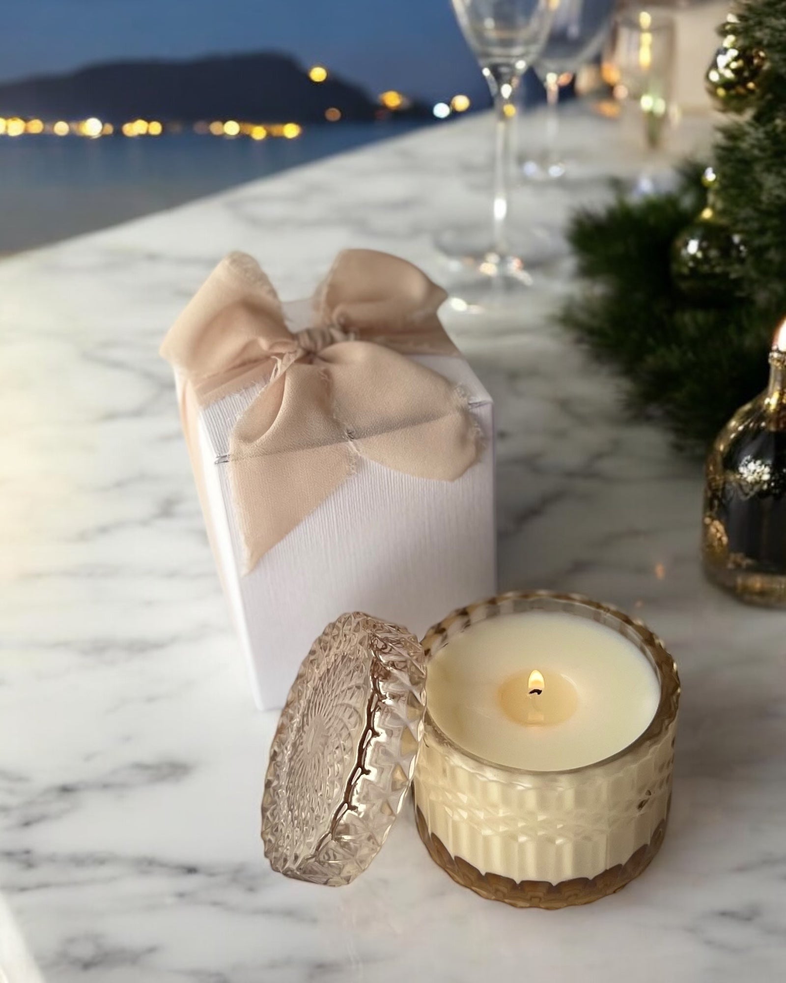 Champagne Toast Luxe Hand Poured Candle