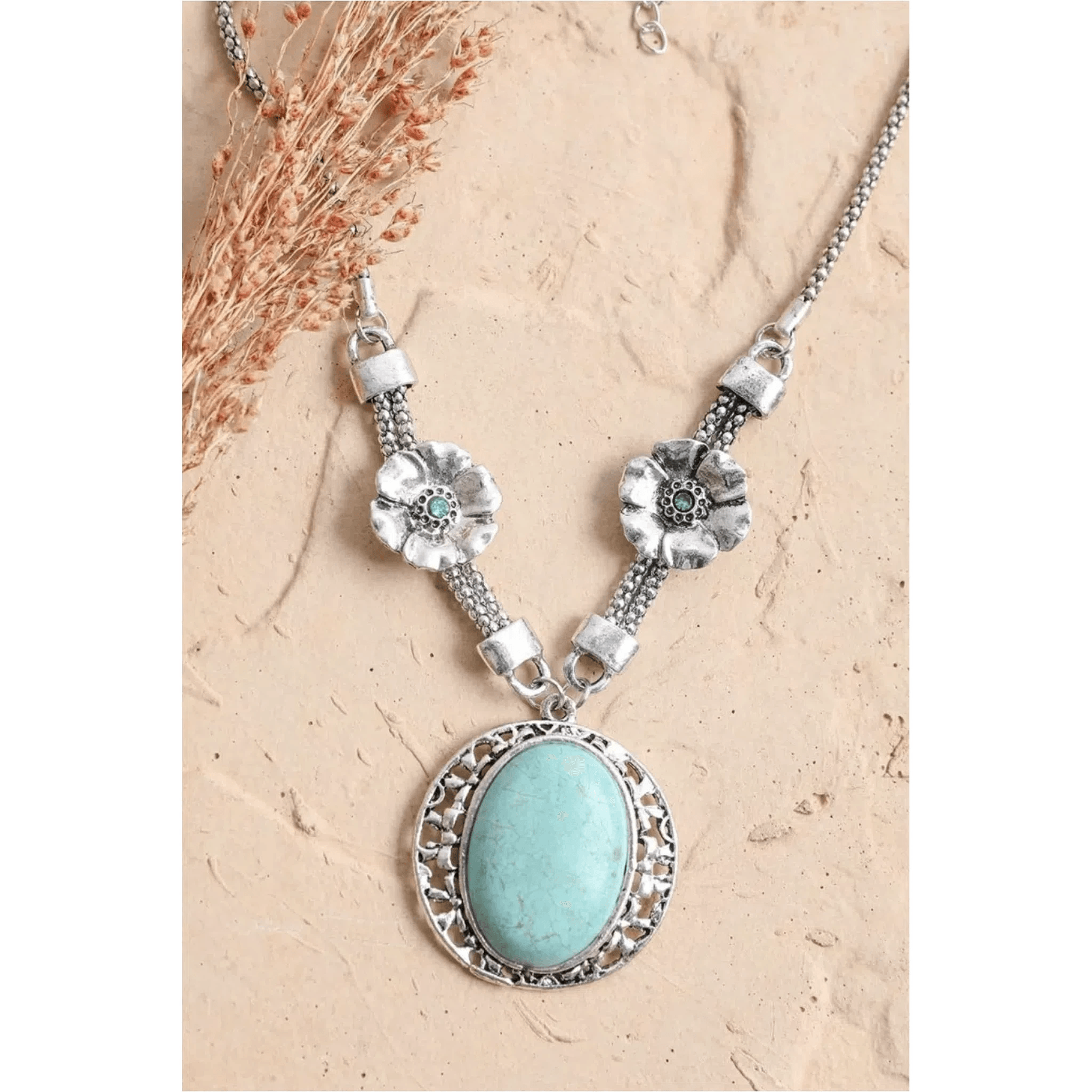 Florette Turquoise Necklace
