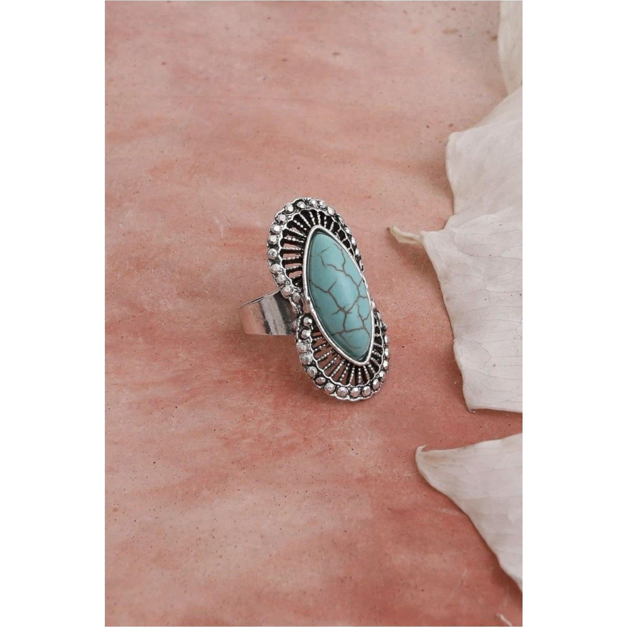 Go West Turquoise Ring