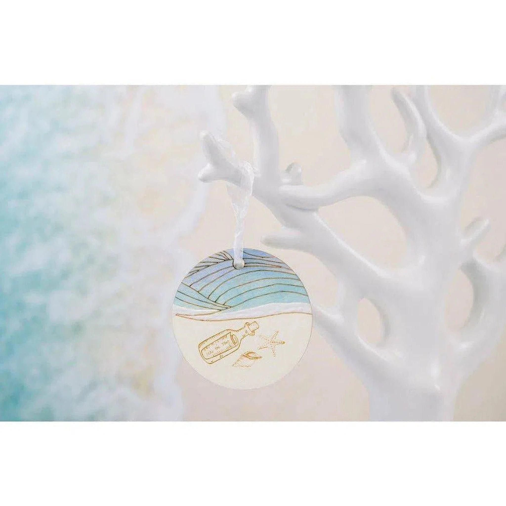 Hand-painted Seas the Day Ornament