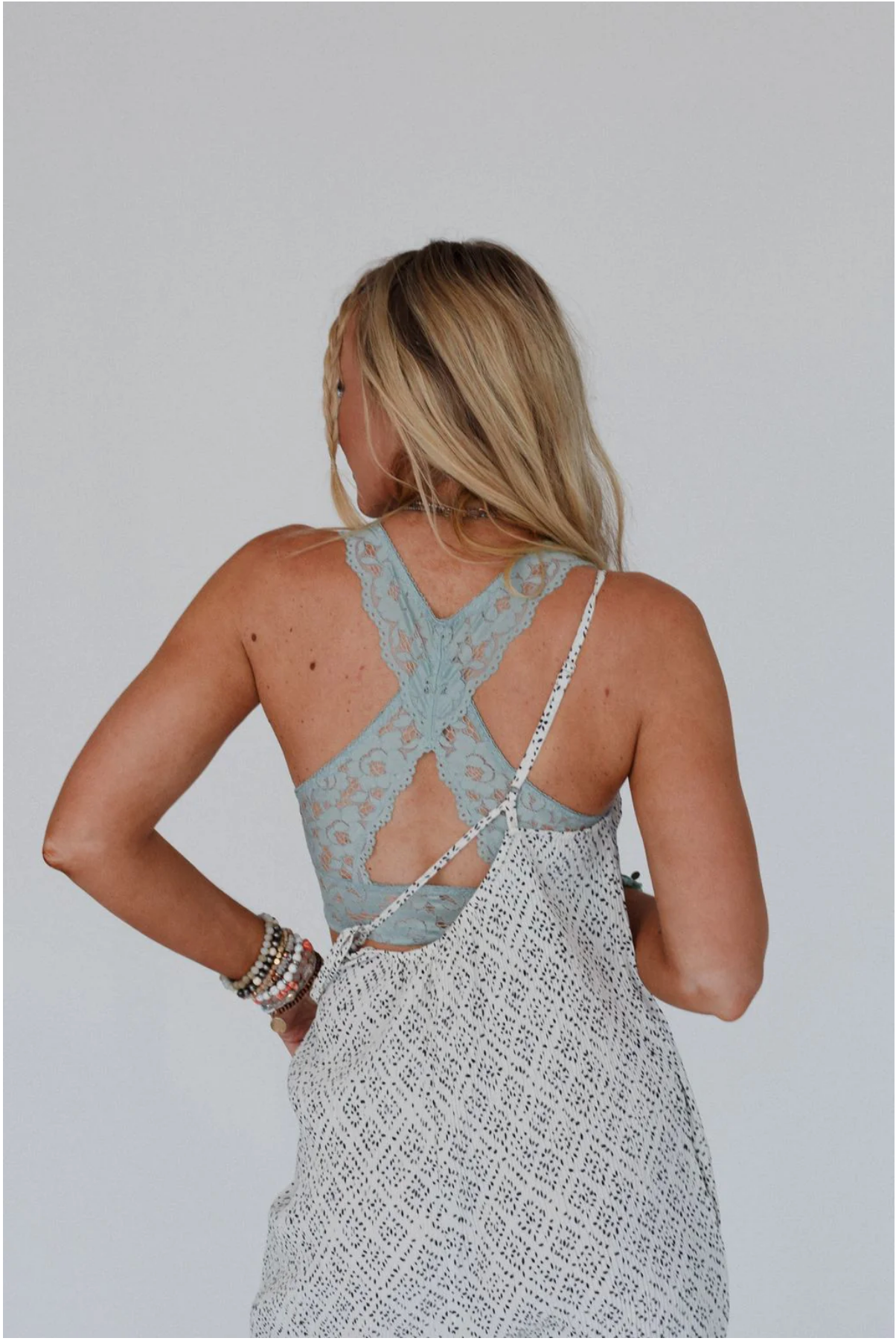 Peyton Lace Cross Back Bralette