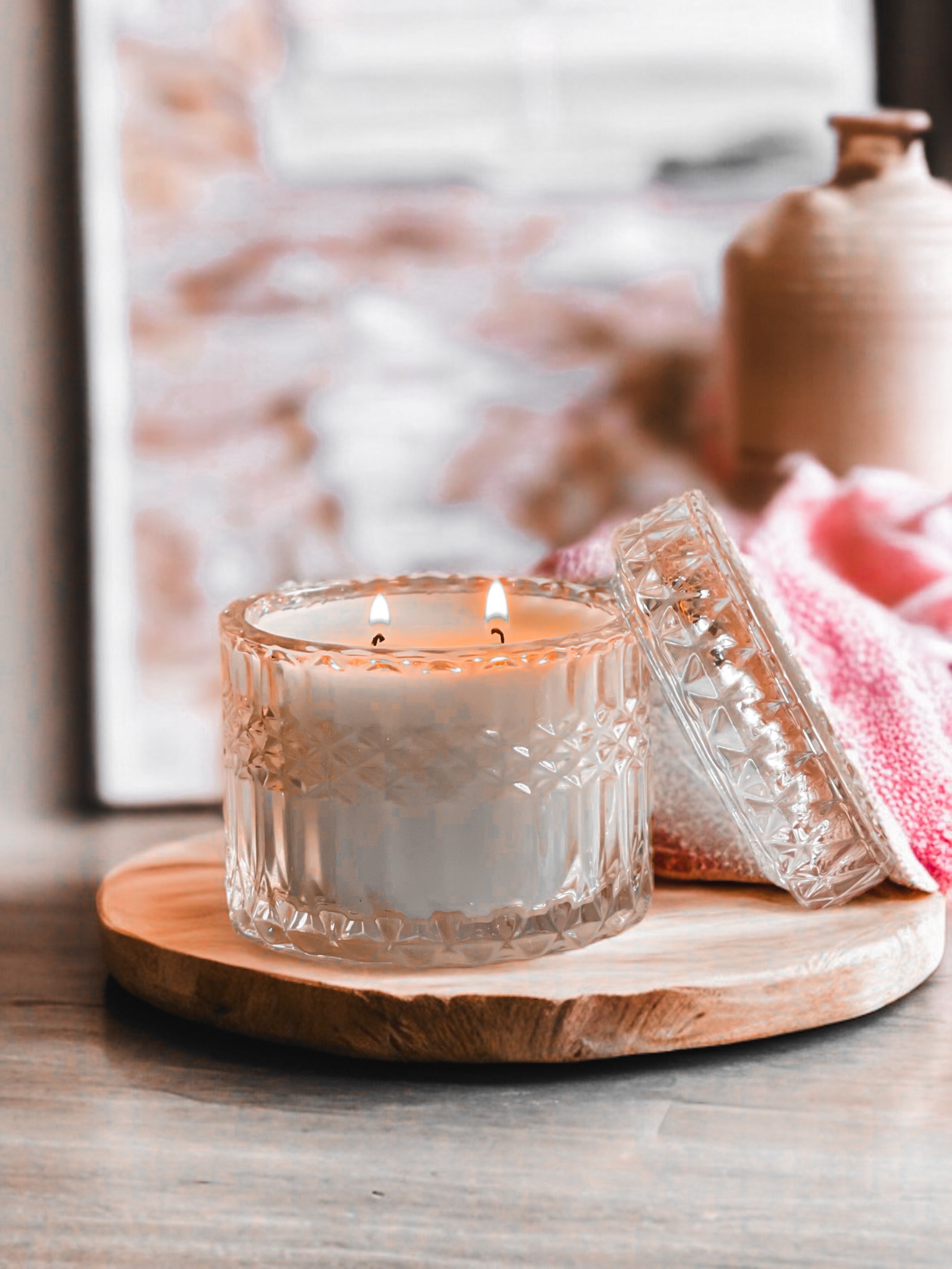 Pink Cashmere Luxury Hand Poured Candle