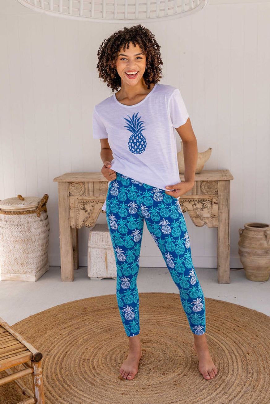 Teardrop Pineapple Cotton Tee